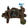 Solar Afternoon Nap Gnome - Outdoor Garden Decor with Solar Panel for Energy-Efficient Lighting