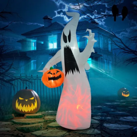 Inflatable Halloween Decoration (Color: White)