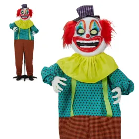 6ft Yellow Eyed Clown Outdoor Halloween Decorations (Option: As picture)