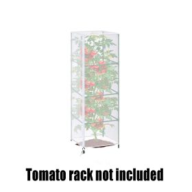 Tomato Cage Square Kit Garden Bird Netting Plant Cover With Zipper And Drawstring (Option: W13688147)
